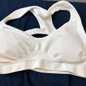 Alphalete White Sports Bra